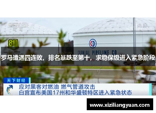 罗马遭遇四连败，排名暴跌至第十，求稳保级进入紧急阶段